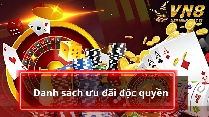 Danh sách về mọi ưu đãi độc quyền